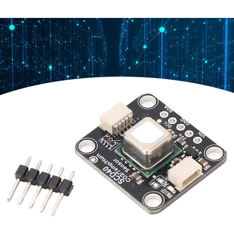 Module capteur de dioxyde de carbone I2C avec précision de 50 ppm, température et humidité pour Qwiic (1/5)