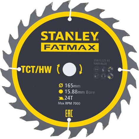 Stanley - Hoja de sierra 165x15,8 mm, 24 dientes STA15325-XJ
