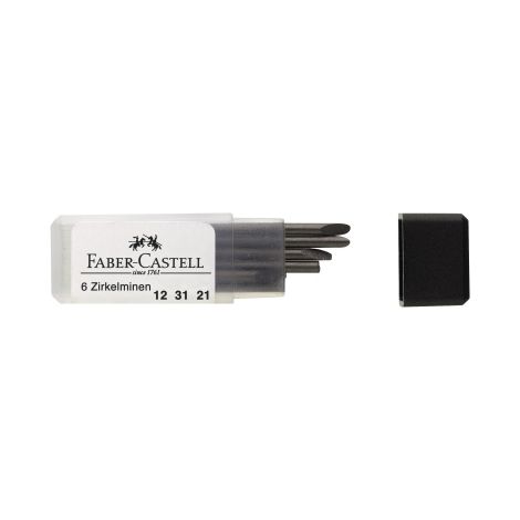 Faber-Castell Zirkelmine 123121 in Dose 6 St./Pack. (1/2)