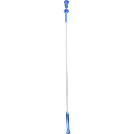 Flexibler, teleskopierbarer Magnetgreifer mit LED, 60 cm, starker 2-Pfund-Magnet, magnetisches Bergungswerkzeug für Bolzen, Schrauben und Metallteile, federbelastete Armverlängerung (1/5)