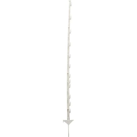 Picchetto Vario bianco in plastica 1,55 m Gallagher Confezione da 20 pezzi