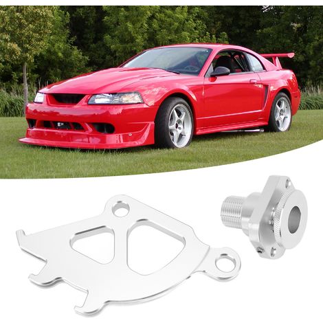 Kit de réglage de cloison pare-feu en aluminium usiné et de quadrant d'embrayage à trois crochets pour Ford Mustang 1979-2004 (1/5)