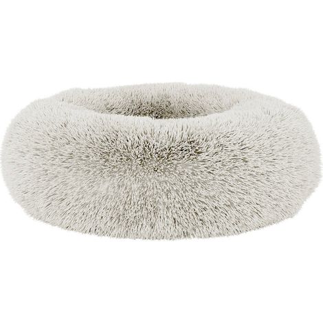 Cuccia per Cani e Gatti Ø50 cm in Poliestere Panna (1/5)