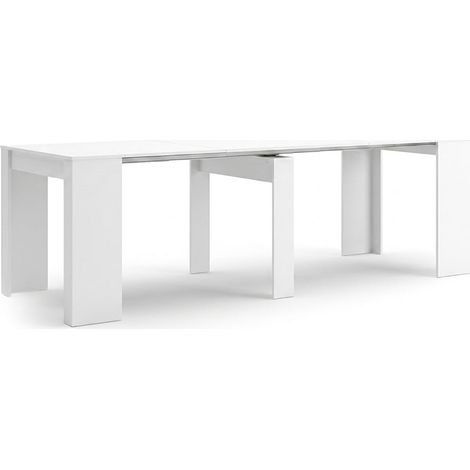 Mesa Extensible de Comedor o Cocina Lia 237cm, Blanco (1/5)