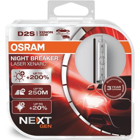 Osram Automotive 66240XN2-2HB Ampoule xénon XENARC NIGHT BREAKER® 220 D2S 35 W 85 V Y783273 (1/5)