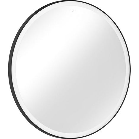 hansgrohe Xarita Lite S Spiegel, runde LED-Beleuchtung, (1/5)