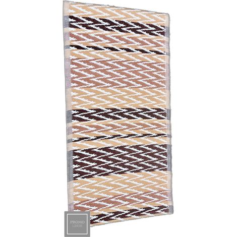 Tapis D’Extérieur/ Plein air- Polypropyléne - marron - 180 x 120 (1/2)