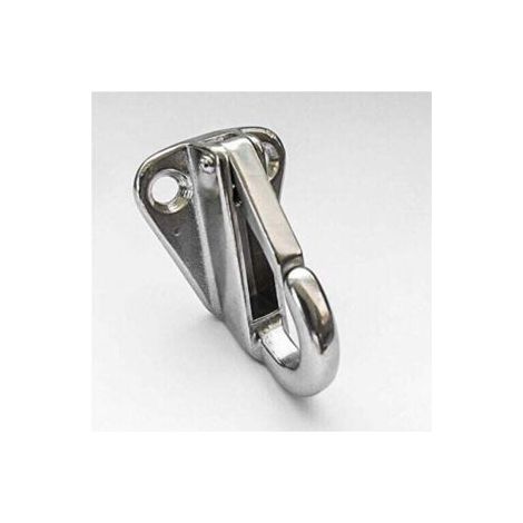5x mousquetons sur platine inox - Mousquetines - ∅ jusqu'à 10 mm