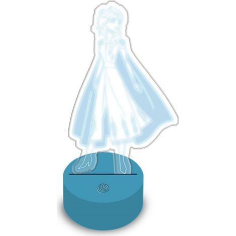Veilleuse acrylique multicolore Disney - La Reine des Neiges - Elsa - 25 cm