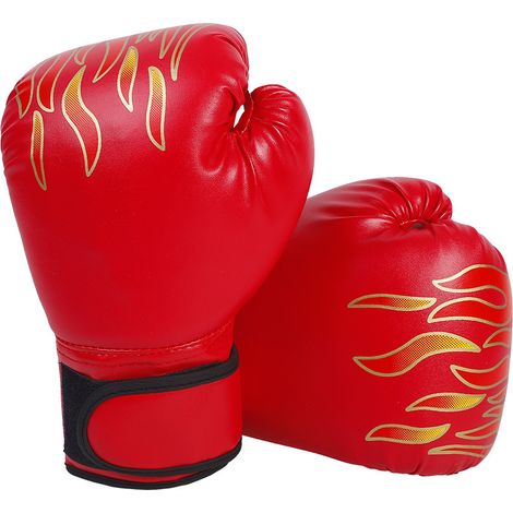 Gants de boxe pour enfants et adolescents, gants d’entraînement pour kickboxing, muay thaï et sanda, gants de combat pour garçons, protection des poings pour l’entraînement sportif (1/3)