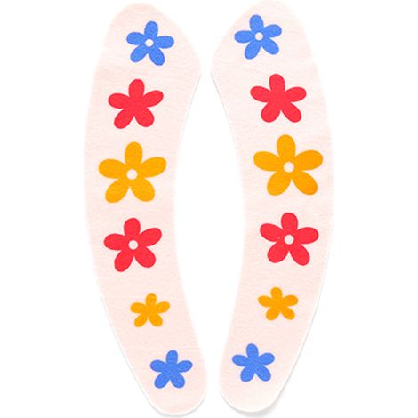 2er-Set wiederverwendbare, selbstklebende WC-Sitzkissen mit Cartoon-Tiermotiven (rosa Blume) (1/5)