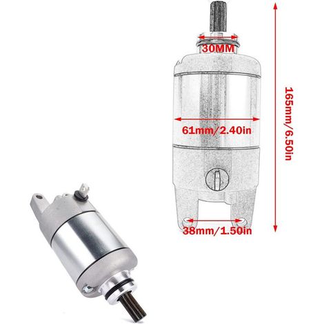 Démarreur de moto B74-H1890-00, compatible avec Yamaha CZD250, 300 et X-MAX 300. (1/4)