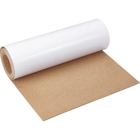 2.4m Rouleau de Liege Adhesif, Feuille de Liege Autocollant (1/5)