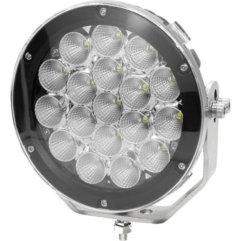 Phare de Travail LED Renforcé Rond 90W 7" XENLED pour 4X4 - Camion - Tracteur (1/2)