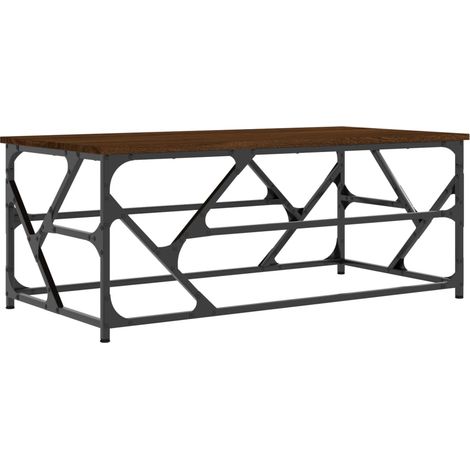 Maison Exclusive - Couchtisch Braun Eichen-Optik 100x50x40 cm Hol