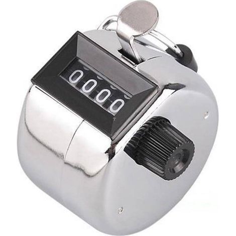 Compteur manuel, compteur pour compétitions de corde à sauter, podomètre mécanique en acier inoxydable, usage domestique en métal. (1/5)