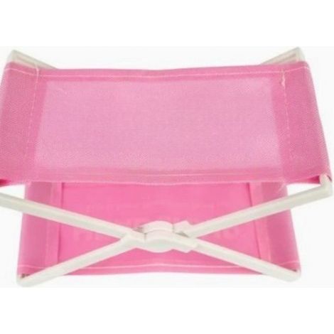 Chaise de plage pliable avec appui-tête - Rose - Créative, portable, best-seller, originale et adorable