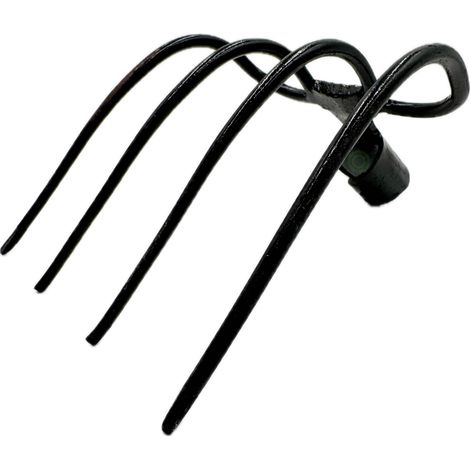 Houe à fumier / fourche / fourche / fourche - trou 36mm, grattoir à pierre