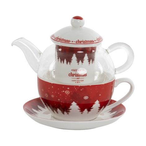 TEIERA CON TAZZA NATALE