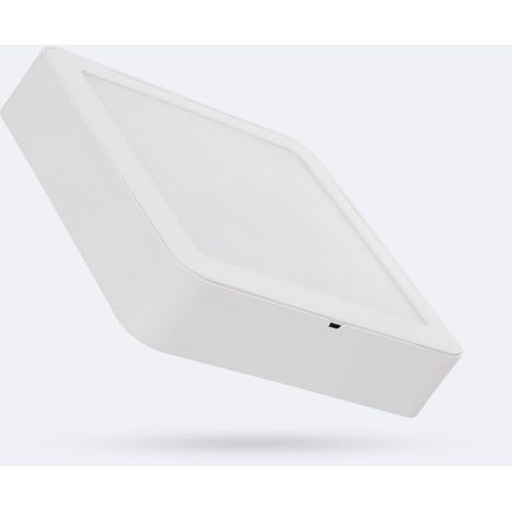 LED-Deckenleuchte 12W Eckig 170x170mm 4000K Neutralweiß (1/4)