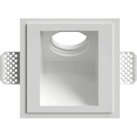 Segnapasso gesso lampadari bartalini ininreb 070 gu10 led parete verniciabile