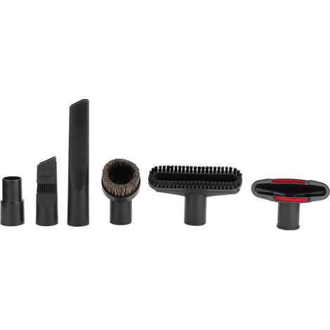 Kit de brosses à tête d'aspiration pour aspirateur, accessoire adapté à un diamètre intérieur de 32 à 35mm, 6 pièces/ensemble