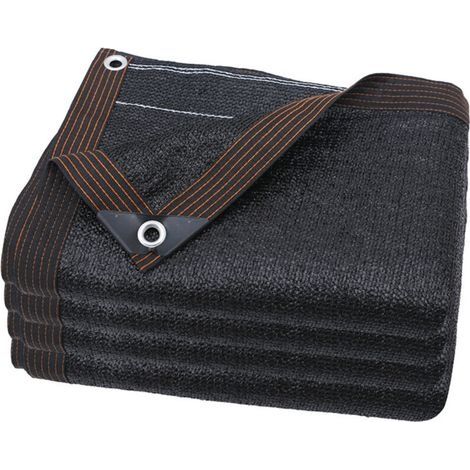Filet D'Ombrage, Filet Protection Solaire 70% UV Tissu D'Ombrage, Toile d'ombrage de Serres Coupe-Ventpour La Couverture VéGéTale/Serre/Jardin/Pergola/Patio Lawn/Pet House, 3x16ft (1/4)