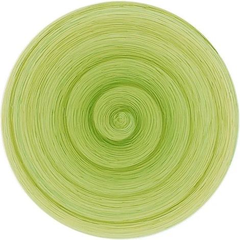 Dessertteller lime memento aus handbemalter Keramik Ø20,5 cm