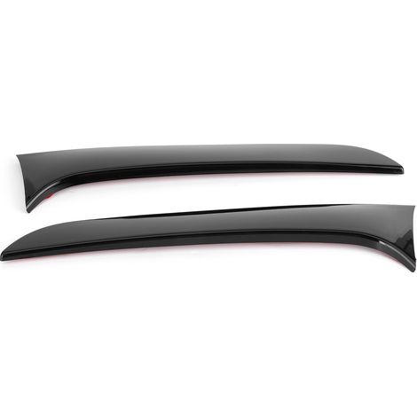 2 pièces Déflecteurs d'air latéraux de lunette arrière anti-UV compatibles avec BMW Série 1 F20 F21 2012-2019 (1/5)