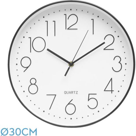 Orologio da parete Black Time Movimento continuo 30d (1/3)