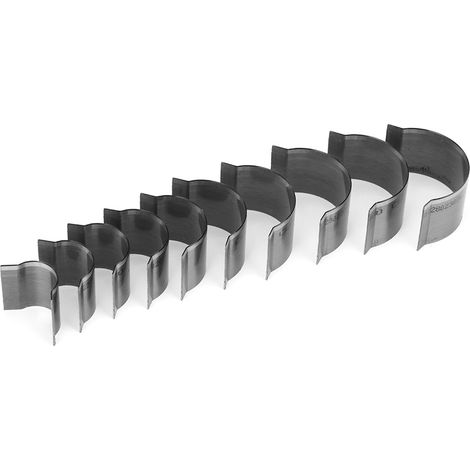 Couteau de découpe de ceinture en forme de V pour le travail du cuir, gabarit de moule, outil de découpe et de poinçonnage (02) (1/5)