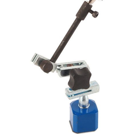 Support magnétique réglable avec comparateur à cadran jaune à faible luminosité 0‑0,8 mm