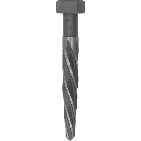 Alésoir à tige hexagonale 13/16 pouces, 5 cannelures en spirale HSS6542 M2 HSS pour l'alignement automatique des plaques d'acier (1/5)