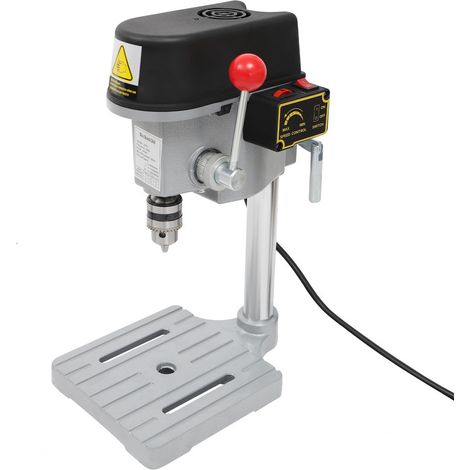 Mini Tischbohrmaschine 150W 0-7000 U/min 6,5mm für Holz PCB DIY (1/5)