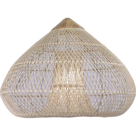 Suspension, Style Vintage, Design Japonais Wabi-Sabi, DIA 60CM, Pas d'ampoule (1/2)