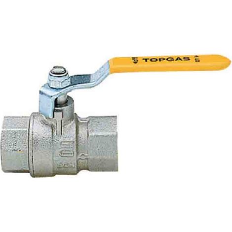 Valvola a sfera per gas ff con leva acciaio Pollici: 3/4" (1/3)