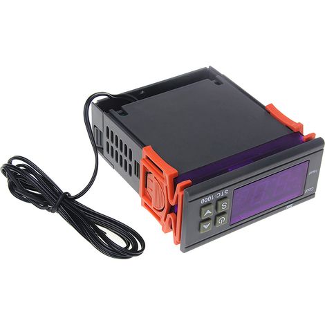 Thermostat Intelligent Programmable 110V-220VAC avec Écran LCD pour Régulation de Température (1/5)