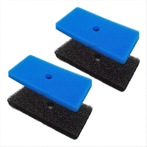 2 jeux de cartouches filtrantes de rechange pour bassins extérieurs (filtre grossier et fin) - Référence : 871980305528 - Convient aux poissons (1/5)