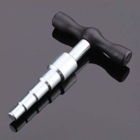 Calibreur Multicouche en Métal, (12/14/16/20/25 mm) T Calibreur, Ebavureur Sertisseuse Multicouche, pour Tuyau en Cuivre Composite Multicouche, Tube de Chauffage (1/4)