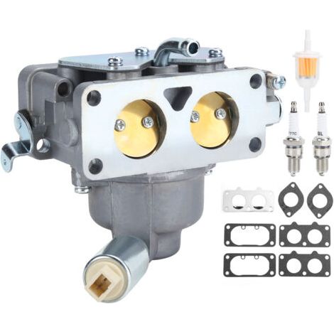 QORVA- Remplacement du carburateur pour pièces de tondeuse à gazon 49T877 27HP V Twin Nikki P/N 799511 (1/5)