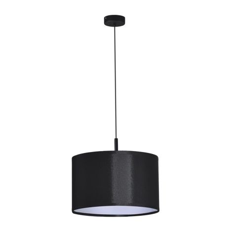 Suspension classique noire abat-jour Ø40 Kaja Simone