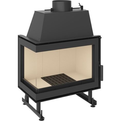 Insert cheminée à bois KFD ECO i70 coin gauche (1/5)