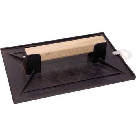 Taloche Rectangulaire CIRET a Semelle Plastique Alveolee - Application Enduits, Platres et Crepis - 180x270mm