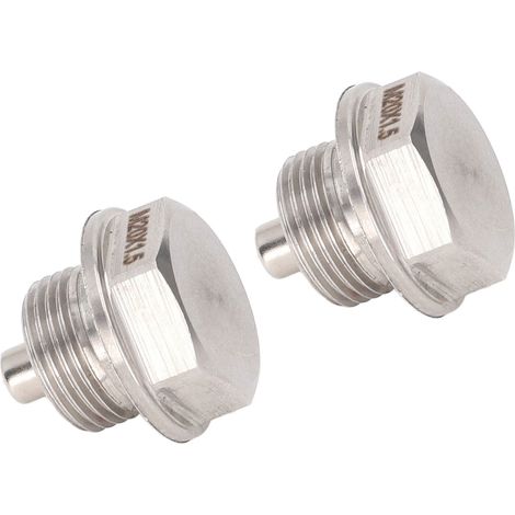 2 bouchons magnétiques de vidange M20x1.5mm en acier inoxydable, remplacement 32103KA000 pour Subaru Forester Impreza Outback (1/5)