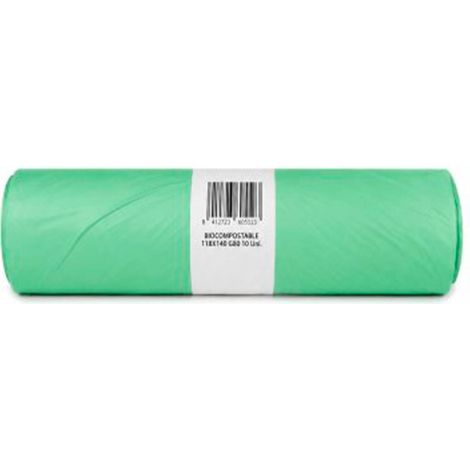 Sacs Poubelle Biodégradables 150-200 L, 118 X 140 Cm, 10 Unités