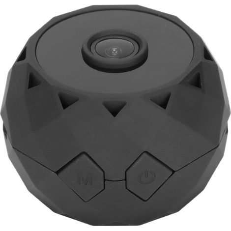 Mini caméra WiFi sans fil 1080P HD, grand angle de 120°, vision nocturne infrarouge, caméra de sécurité domestique (1/5)