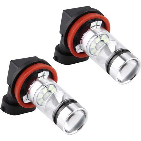 Set H8 H11 8000K Eisblau 100W LED-Nebelscheinwerferlampen für Autos (2-teiliges Set) (1/5)