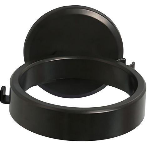 Supporto per asciugacapelli da bagno, ripiano portaoggetti, organizer per strumenti per lo styling dei capelli.