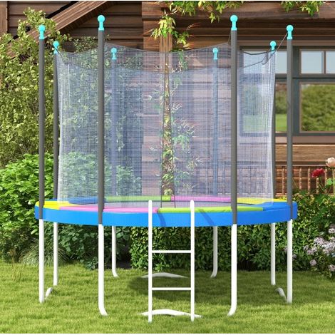 Trampolin-Randschutz Ø244 cm, mehrfarbig, wasserdicht und UV-beständig HAVRYA (1/5)