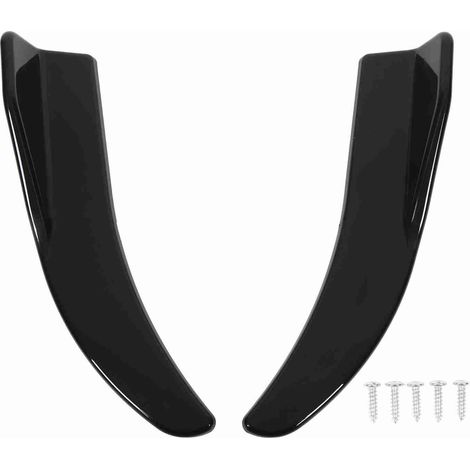Aileron de coffre ABS 41.5cm Glossy Black 2pcs pour améliorer la vitesse et la stabilité du véhicule (1/5)